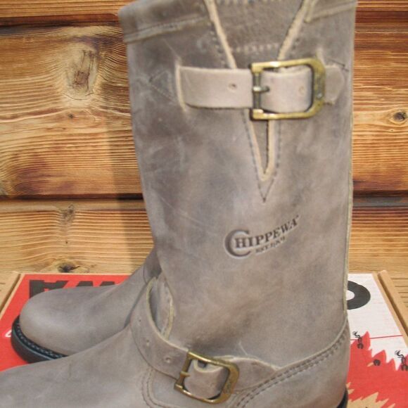 Chippewa 5.5 Womens Light Brown Harness Boots - Picture 6 of 9